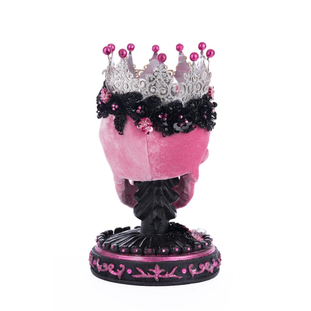 Pink Panic Skull Trinket Box by Katherine's Collection  3