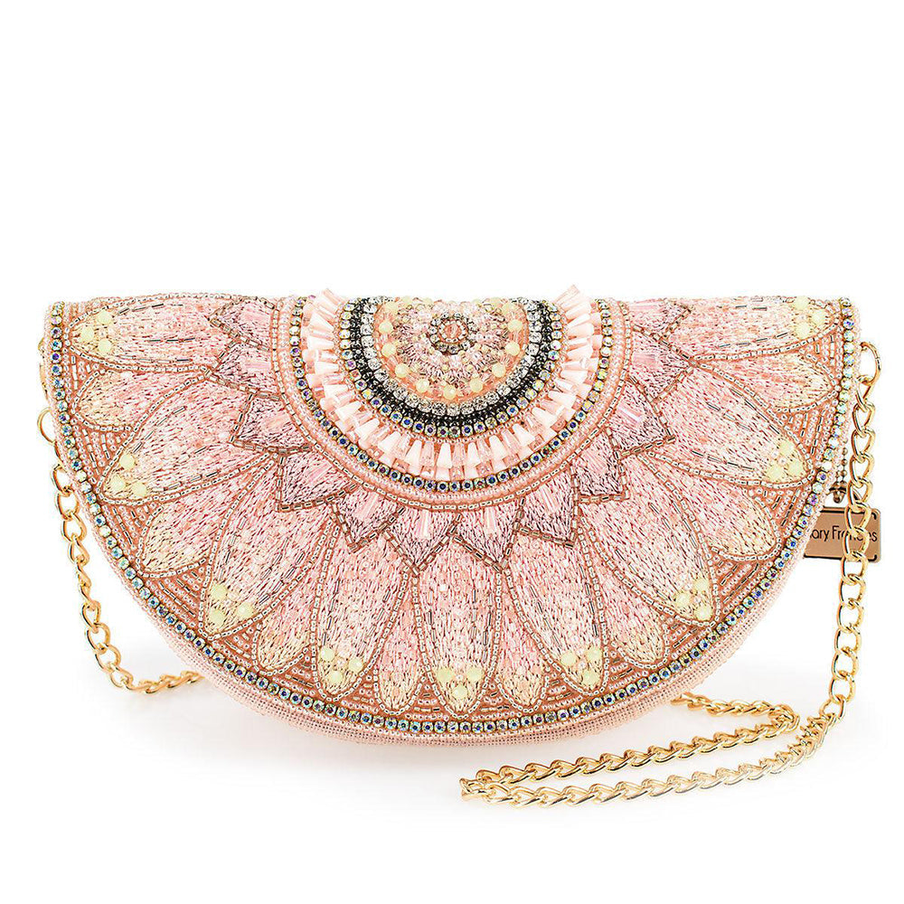 Pink Petals Crossbody Handbag by Mary Frances image