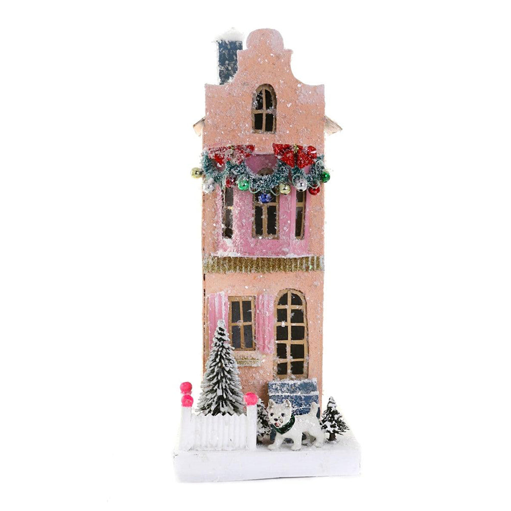 Pink Townhouse Cardboard Cottage by Cody Foster image