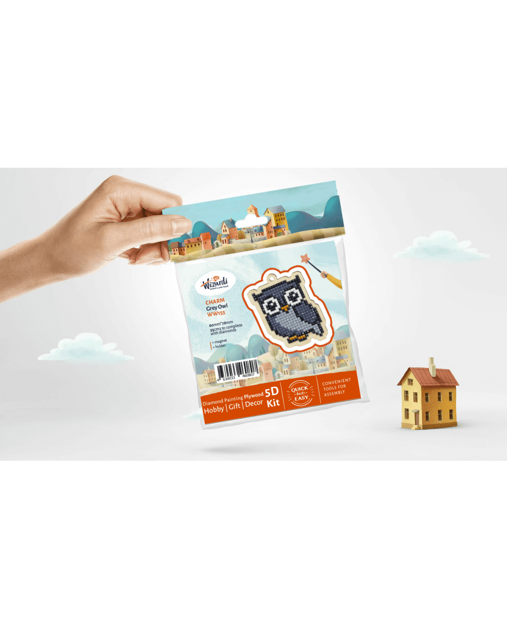 Pirate Captain WWP419 Diamond Painting on Plywood Kit