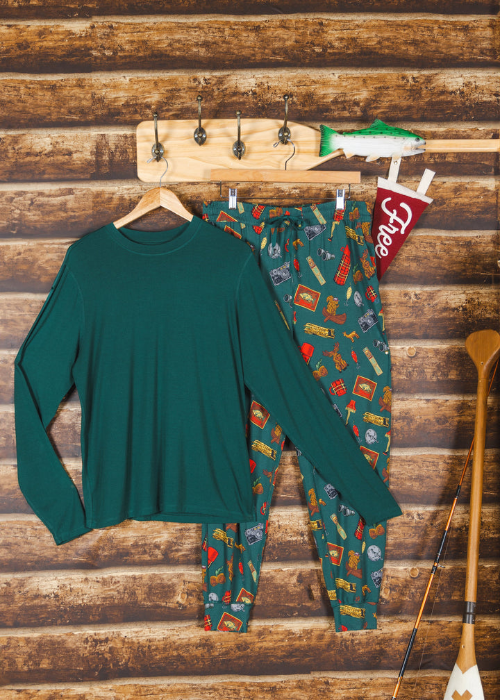 The Cabin Core | Evergreen Cabin SleepDeep™ Men’s Pajama Joggers