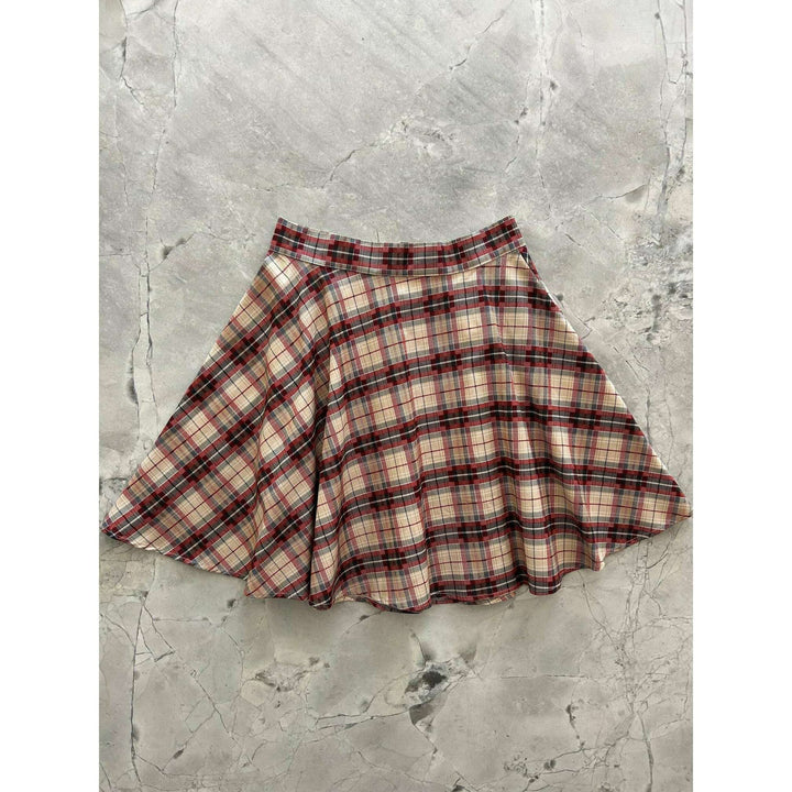 Plaid Skater Skirt