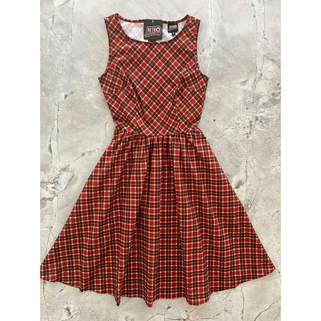 Plaid Vintage Dress