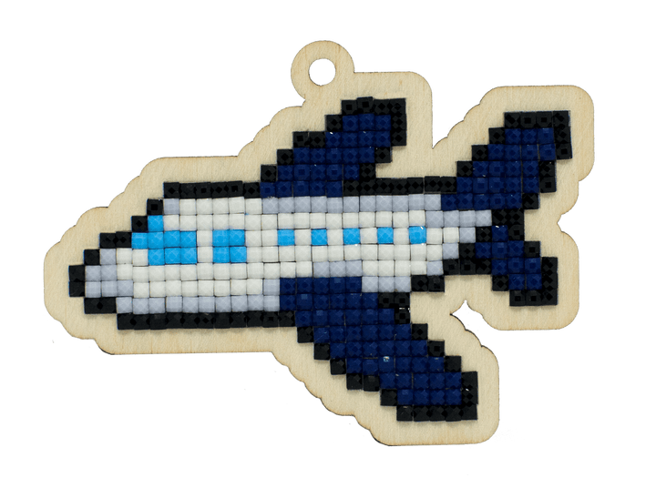 Plane CSw388 Diamond Painting on Plywood Kit