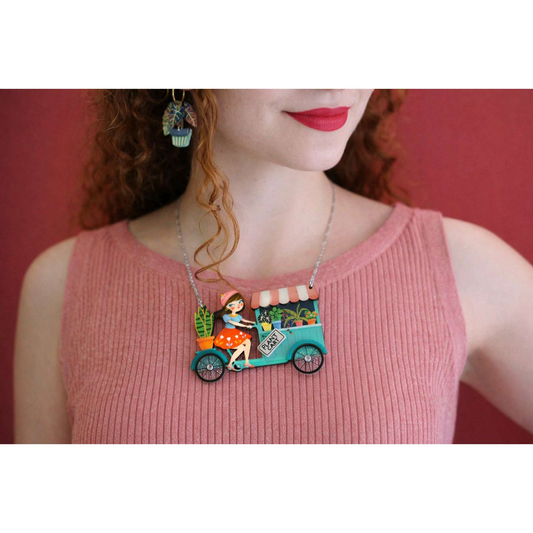 Plant Cart Necklace – view 2