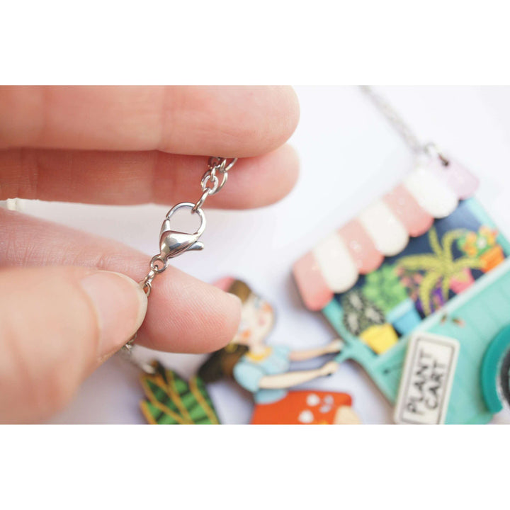 Plant Cart Necklace – view 4