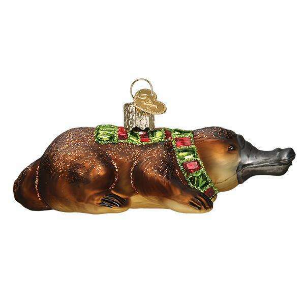 Old World Christmas Platypus Blown Glass Ornament