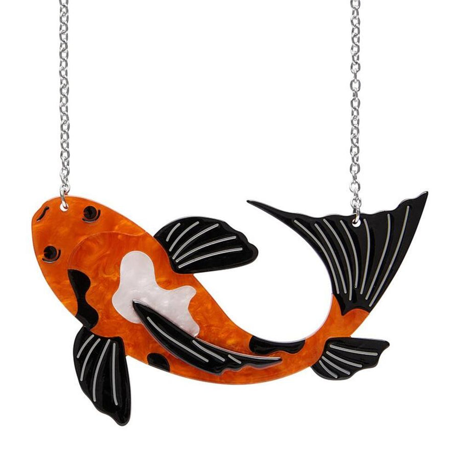 Playing Koi Necklace by Erstwilder