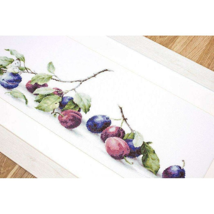 Plums B2257L Counted Cross-Stitch Kit