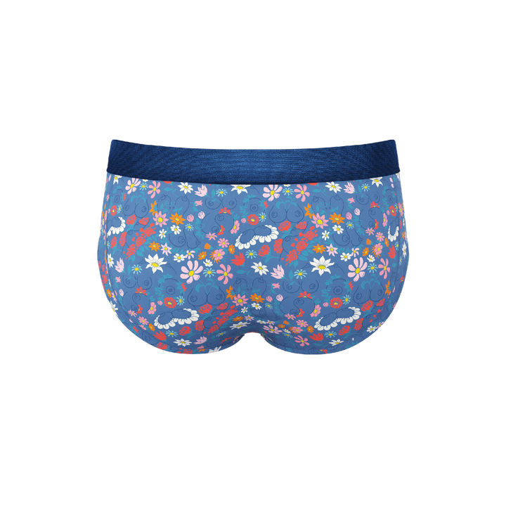 The Gardening Nips | Busty Floral Ball Hammock® Pouch Underwear Briefs
