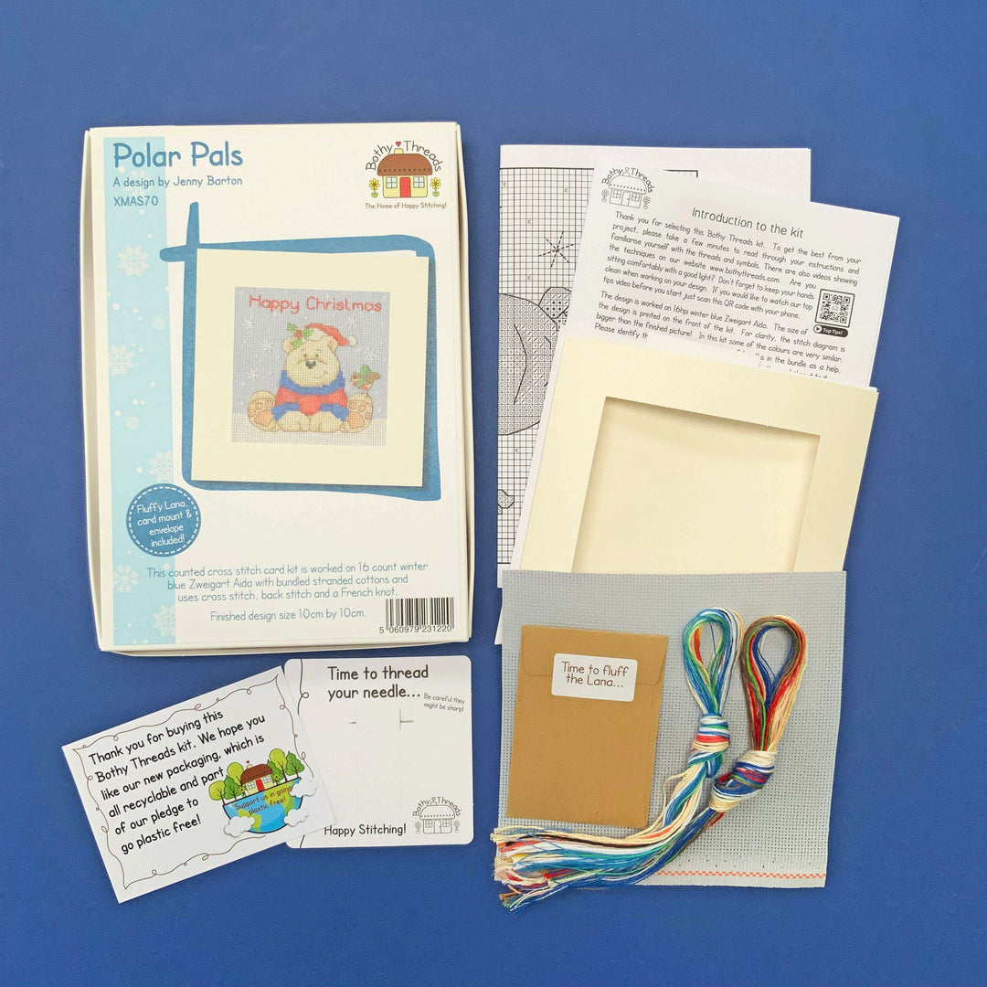 Polar Pals  XMAS70 Counted Cross Stitch Kit