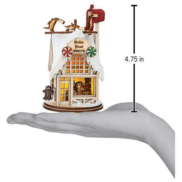 Polar Post Office Ornament