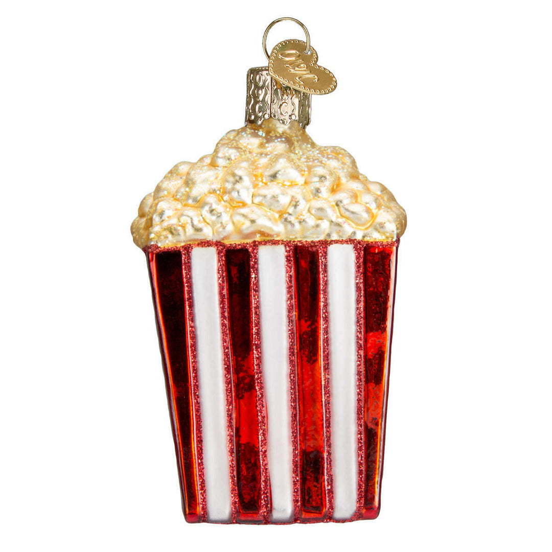 Old World Christmas Popcorn Blown Glass Ornament