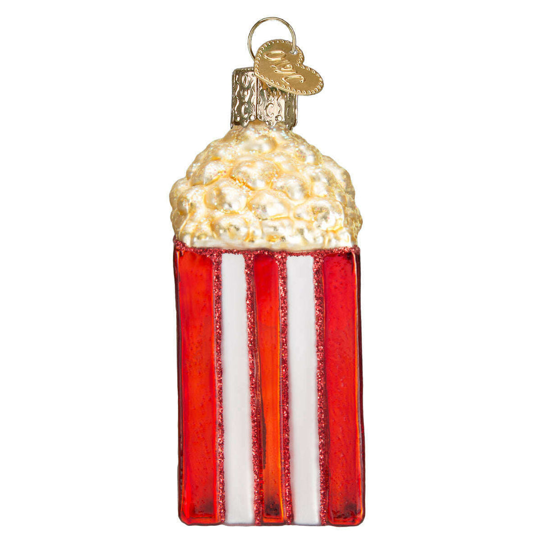Old World Christmas Popcorn Blown Glass Ornament