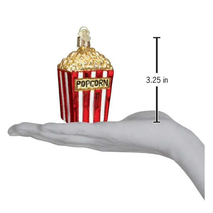Old World Christmas Popcorn Blown Glass Ornament