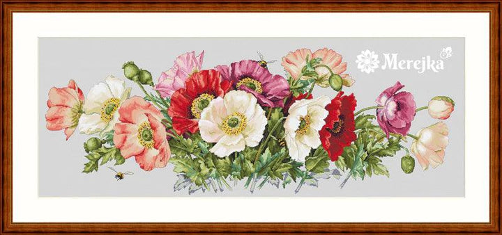Poppies K-33 Counted Cross-Stitch Kit
