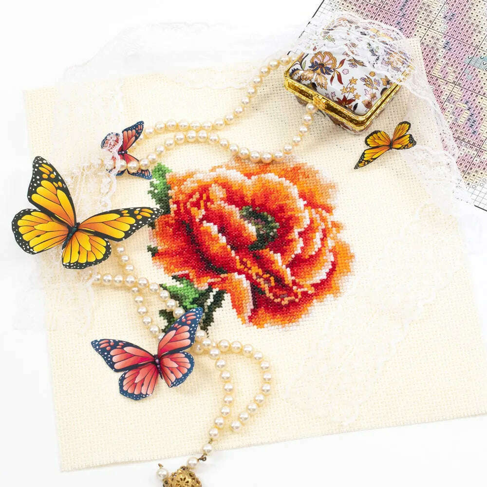 Poppy 150-012 Counted Cross-Stitch Kit