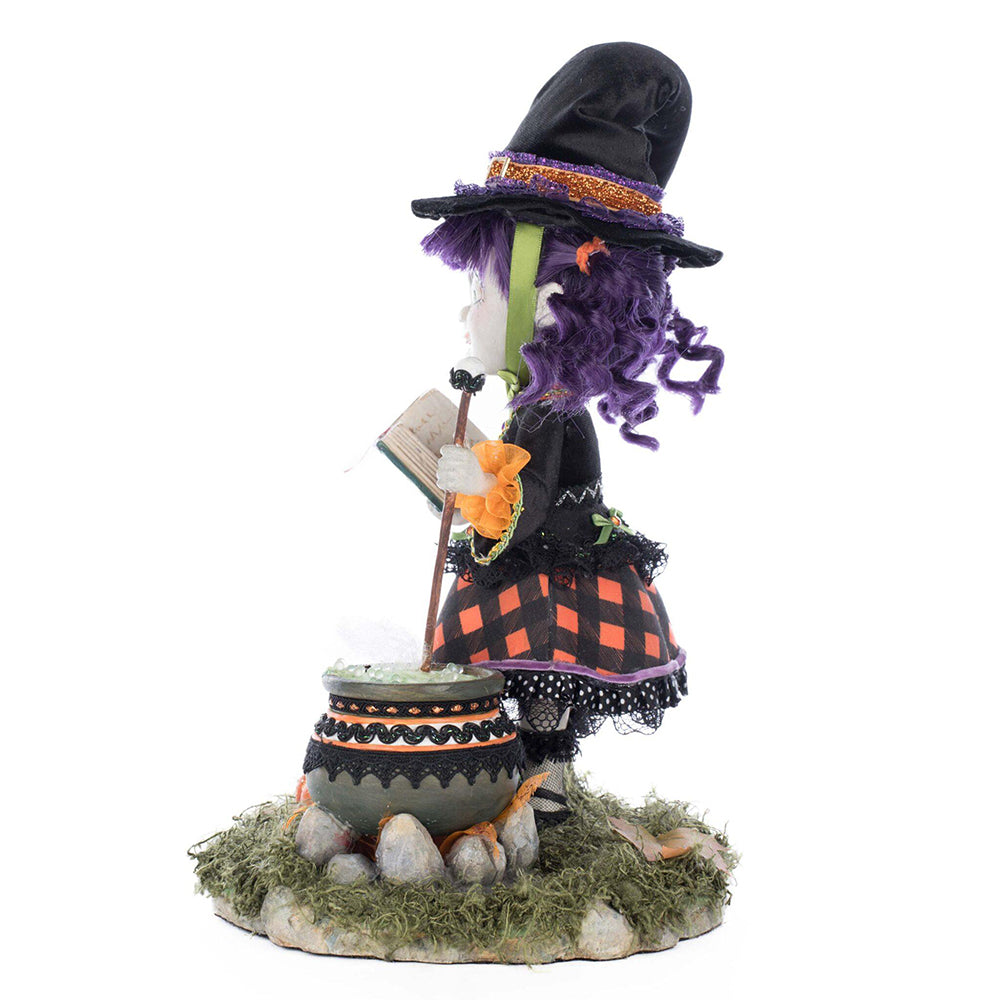 Poppy Broomson Witch Tabletop by Katherine's Collection image 1