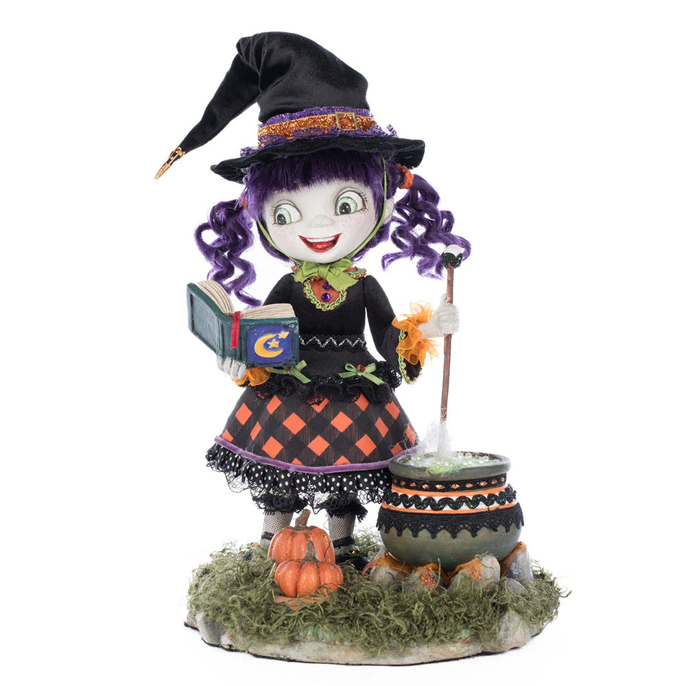 Poppy Broomson Witch Tabletop by Katherine's Collection image