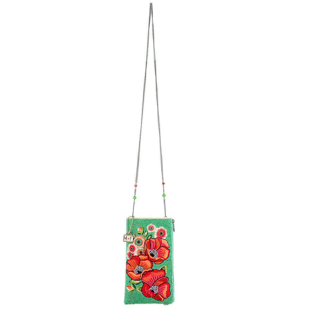 Poppy Field Crossbody Phone Bag by Mary Frances image 6