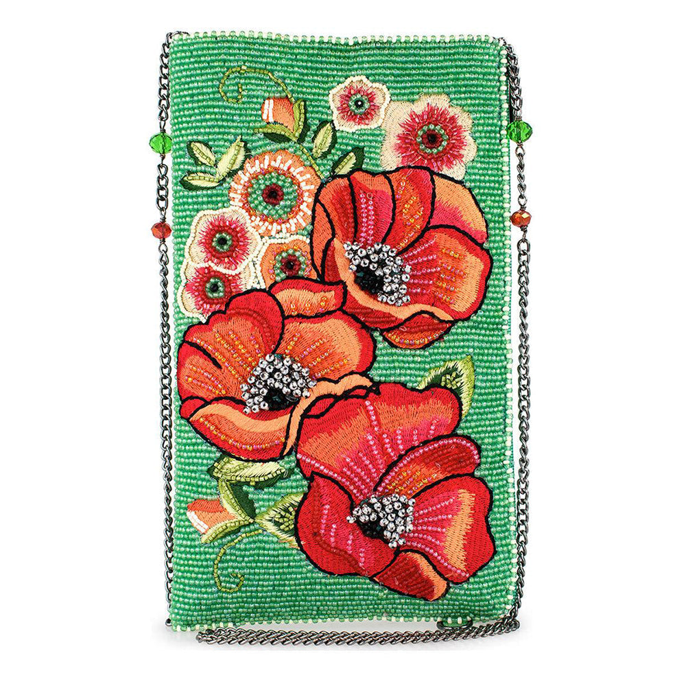 Poppy Field Crossbody Phone Bag by Mary Frances image