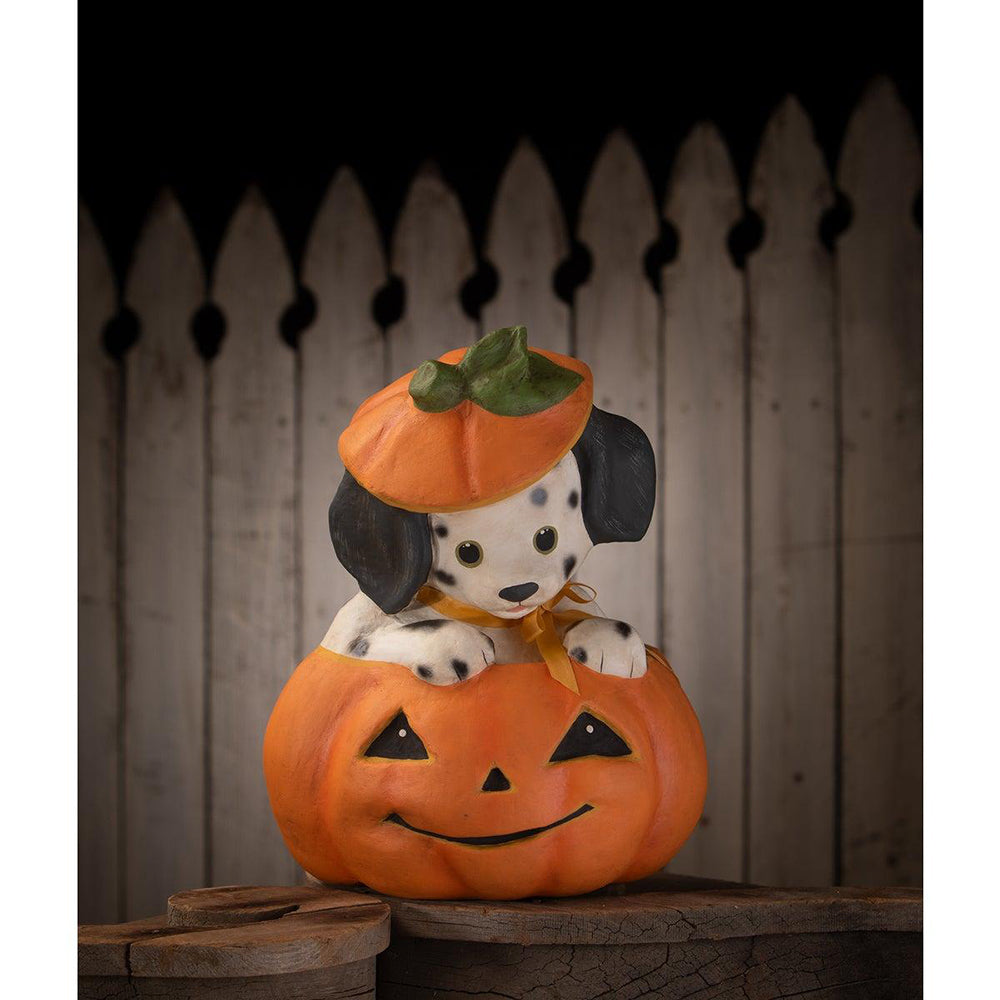 Poppy Puppy in Pumpkin by Bethany Lowe Designs image