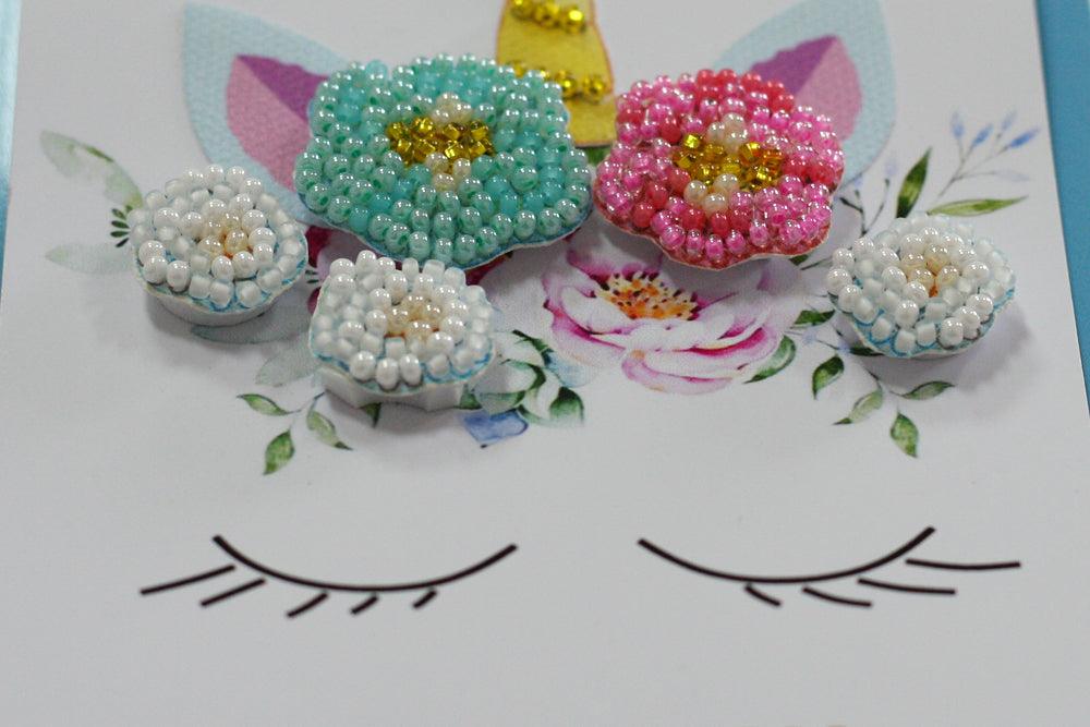 Postcard cross-stitch kit - Believe in miracles! AOO-007