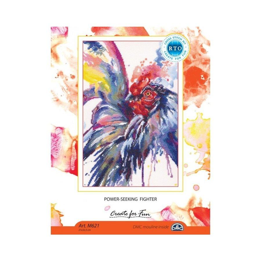 Power-seeking fighter M621 Counted Cross Stitch Kit