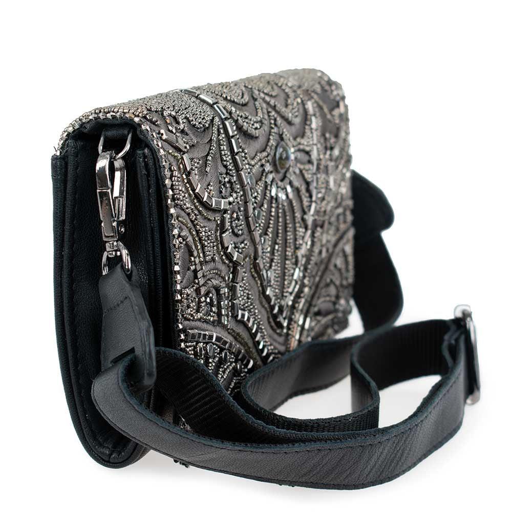 Precious Metal Waist/Crossbody Bag by Mary Frances image 2