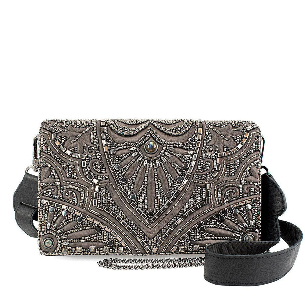 Precious Metal Waist/Crossbody Bag by Mary Frances image