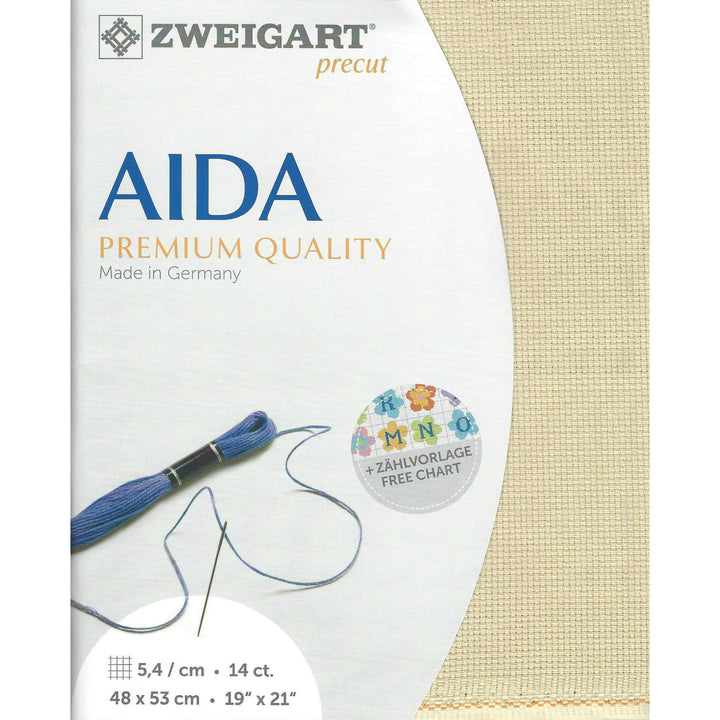 Precut Stern-Aida 14 count Dark Beige 3706/3740