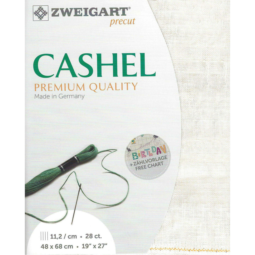 Precut Zweigart Cashel 28 count Dune 3281/1079