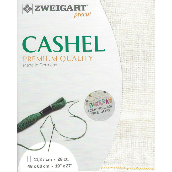 Precut Zweigart Cashel 28 count Dune 3281/1079