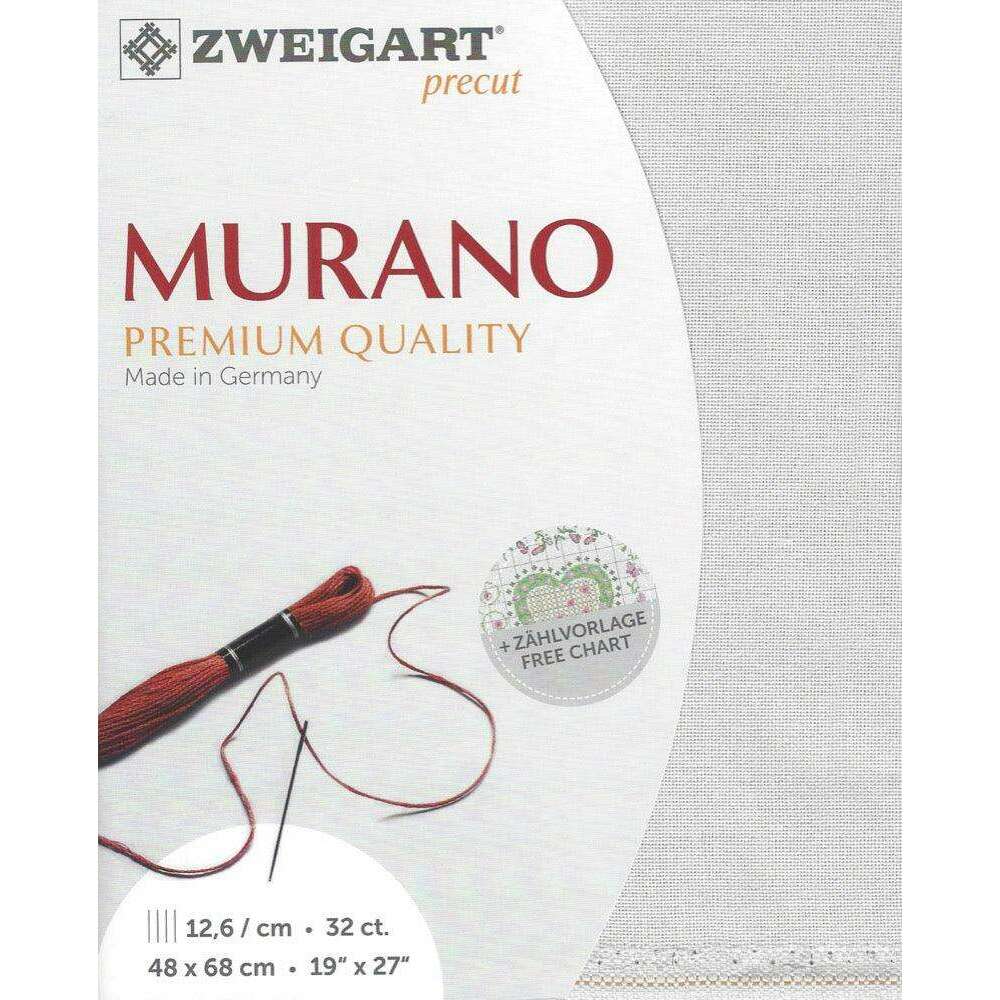 Precut Zweigart Murano 3984/7011 Silvery Moon