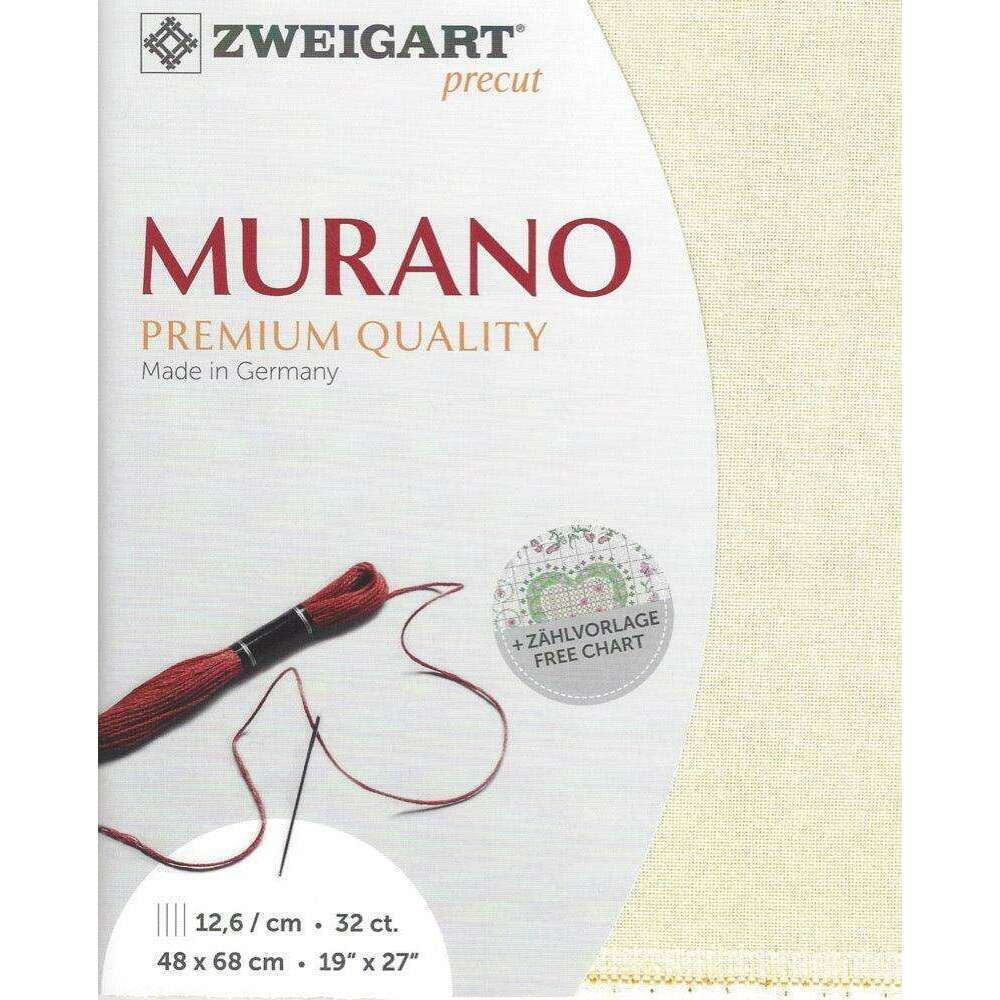 Precut Zweigart Murano 3984/99 Soft Cream