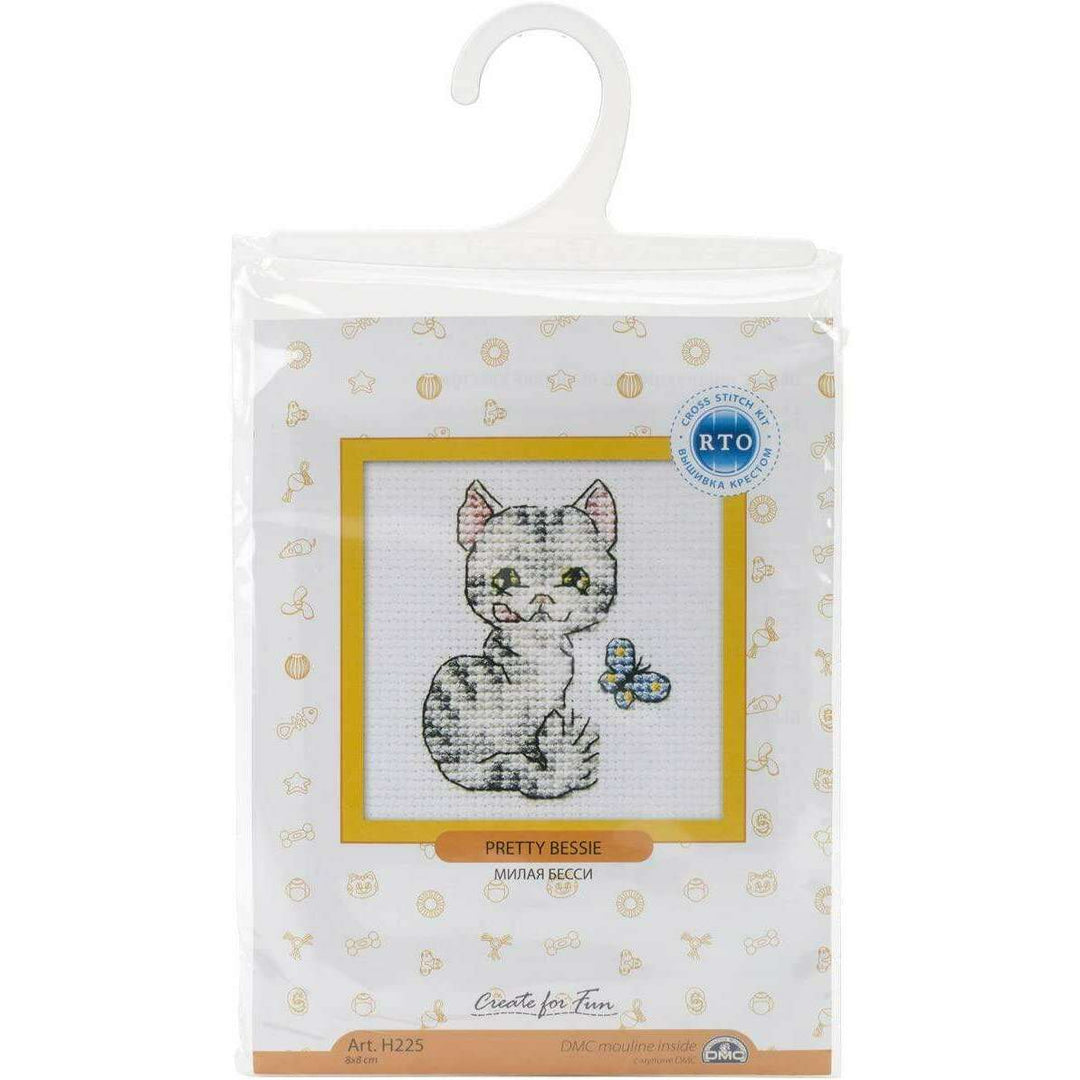 Pretty Bessie H225 Counted Cross Stitch Kit
