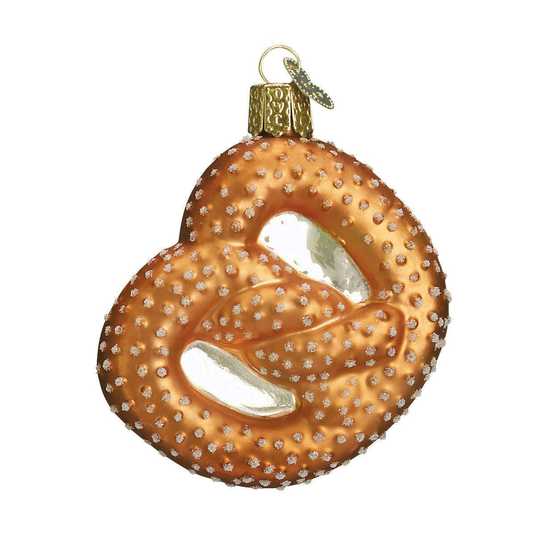 Old World Christmas Pretzel Blown Glass Ornament