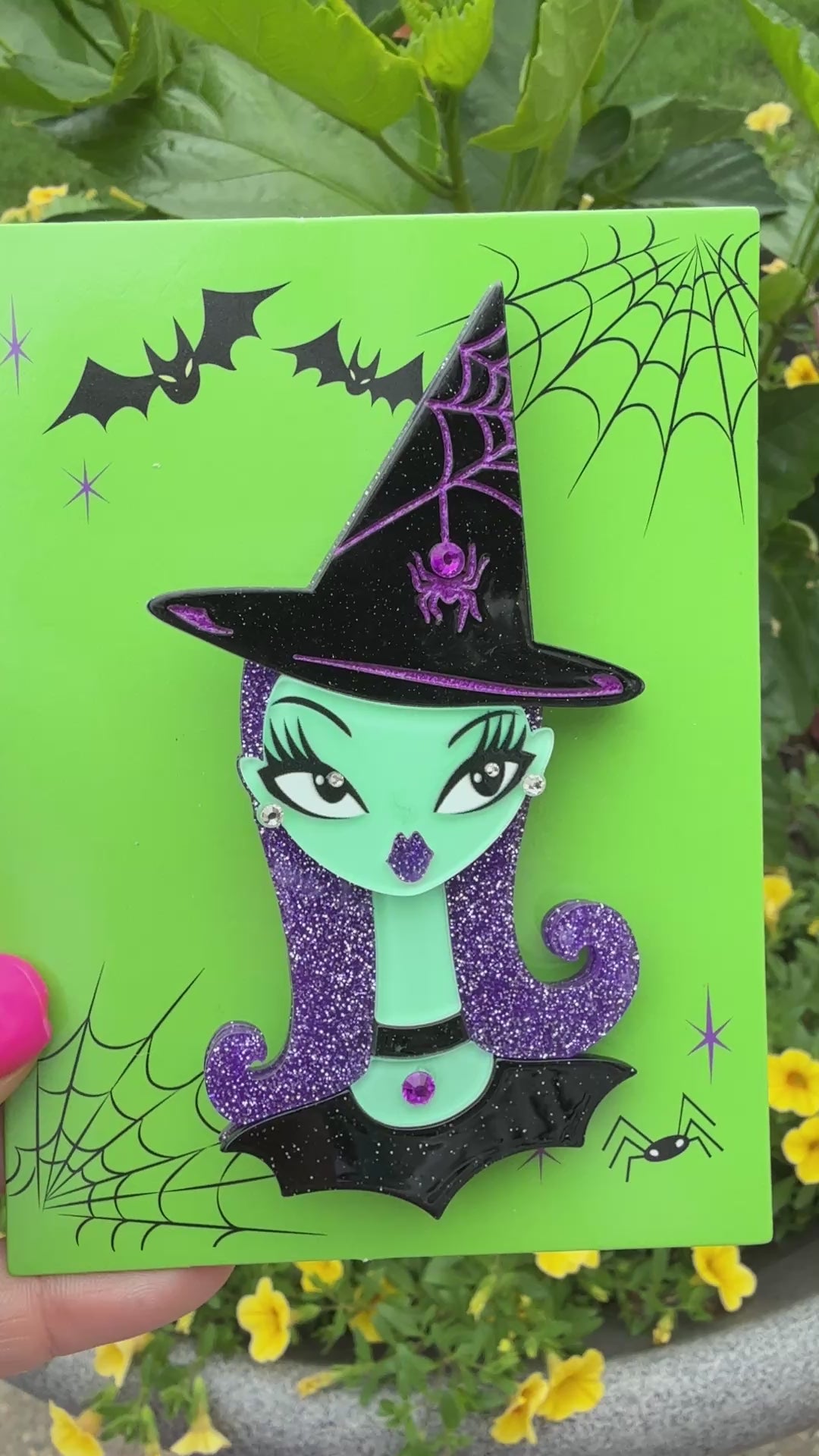 Spooky Doll Squad 5 Piece Brooch Set by Miss Fluff x Lipstick & Chrome