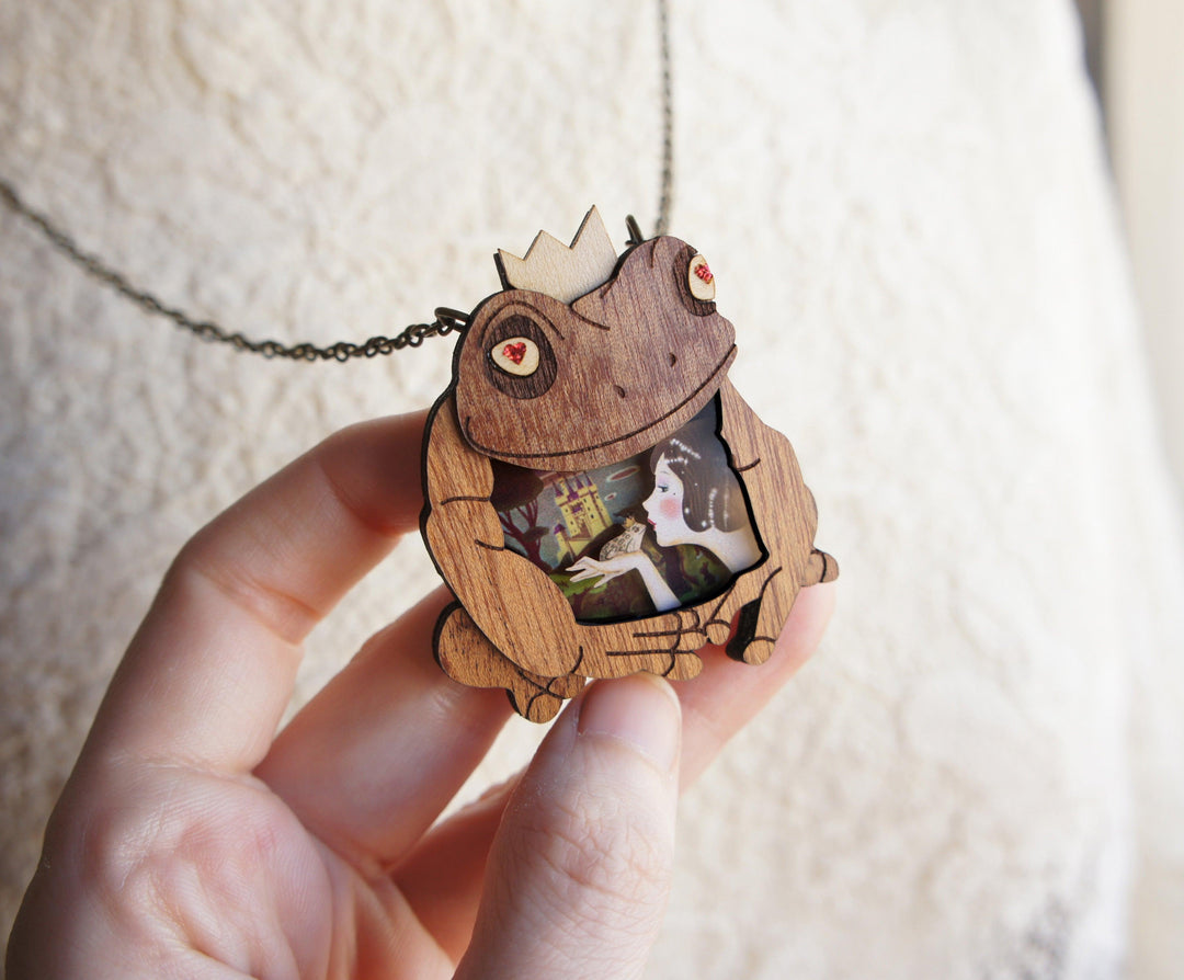 Princess and the Toad Necklace by Laliblue - Quirks!