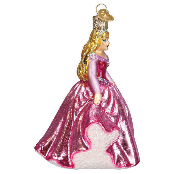 Old World Christmas Princess Blown Glass Ornament
