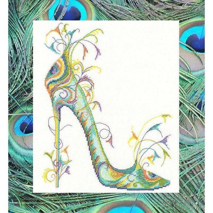 Proud As A Peacock XSK1 Counted Cross Stitch Kit