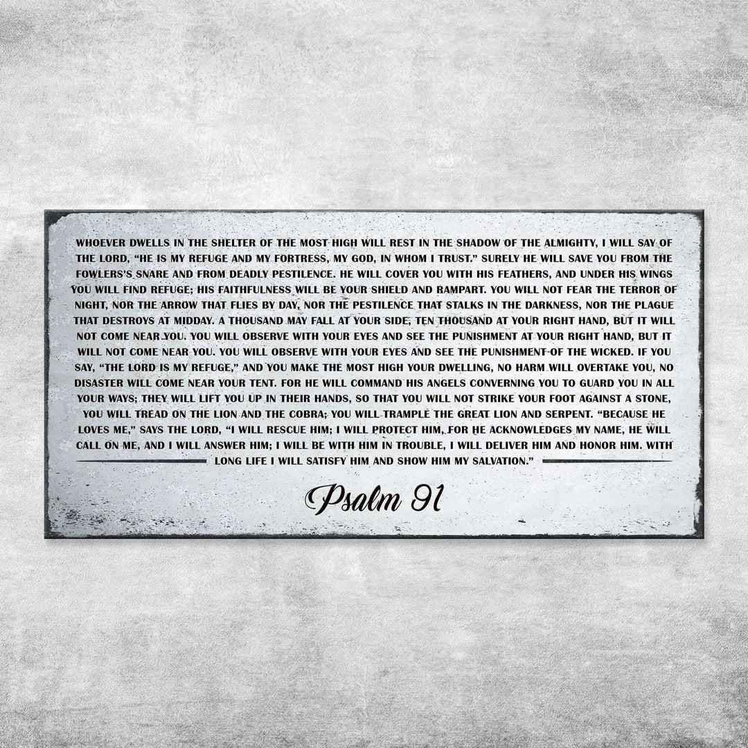 Psalm 91 - Whoever Dwells In The Shelter Of The Most High Sign IV