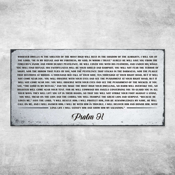 Psalm 91 - Whoever Dwells In The Shelter Of The Most High Sign IV