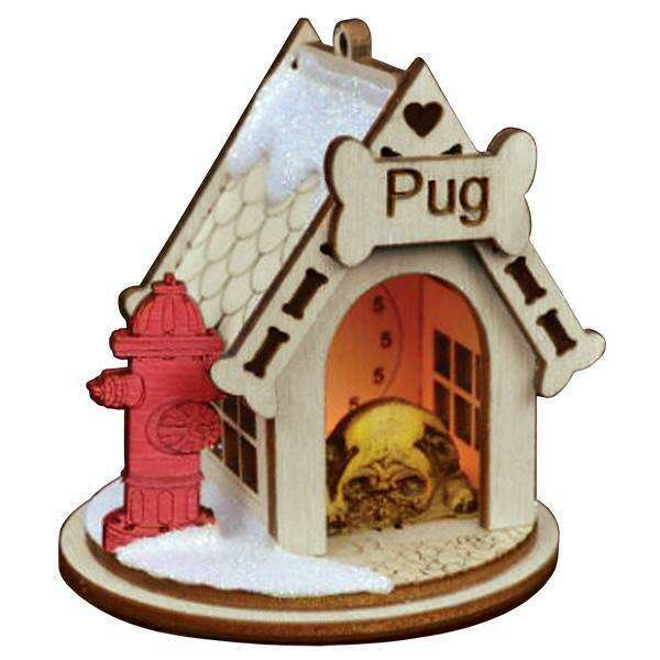 Pug Ornament