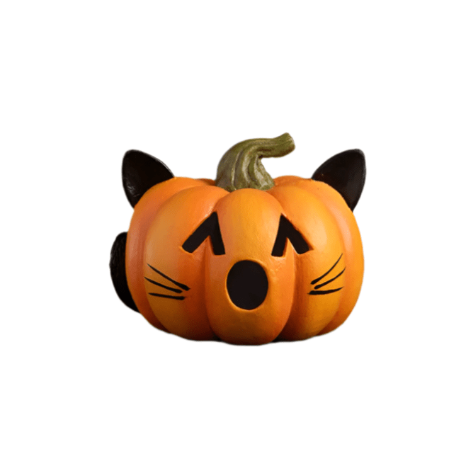 pumpkin cat luminary bethany lowe