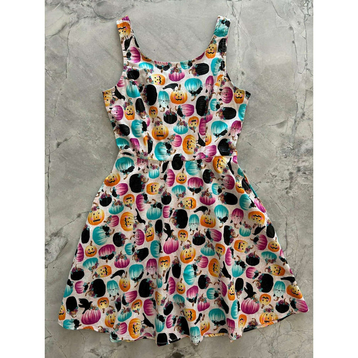 Pumpkin & Crow Skater Dress
