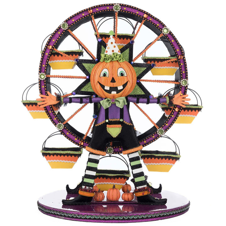 Pumpkin Ferris Wheel Cupcake Holder by Katherine's Collection image 1