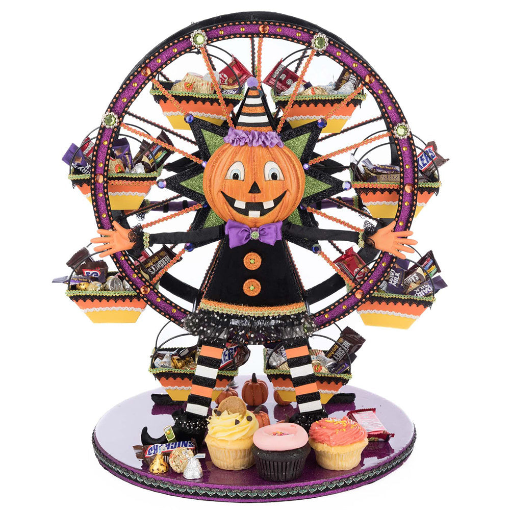 Pumpkin Ferris Wheel Cupcake Holder by Katherine's Collection image 2