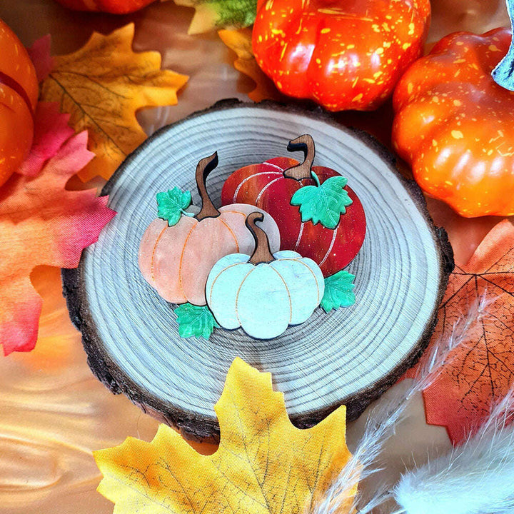 Pumpkin Patch Necklace by Cherryloco Jewellery 3