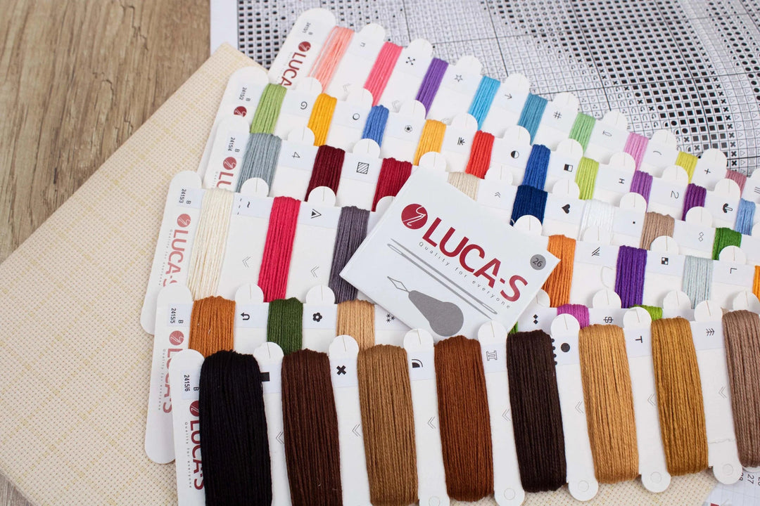 Puppy Picasso B2415L Counted Cross-Stitch Kit